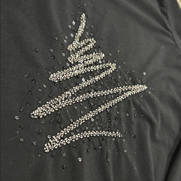 Rhinestone Christmas shirt - Picture 4 of 4